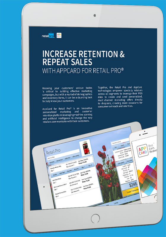 AppCard for Retail Pro