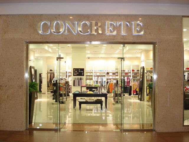 Well-lit storefront with glass doors and good lighting