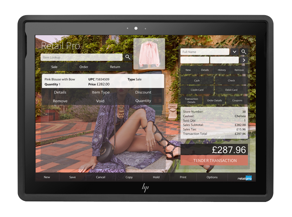 Prism POS Interface Running