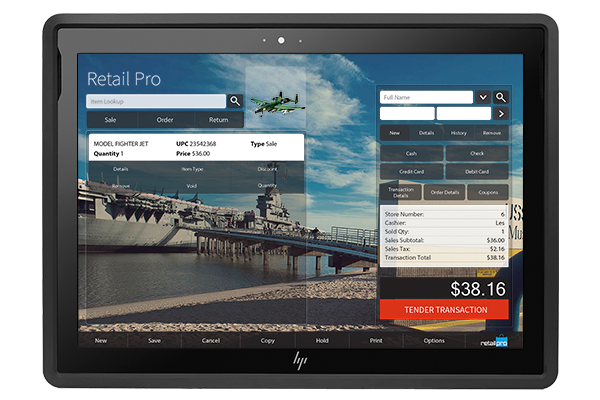 Prism POS Interface Running