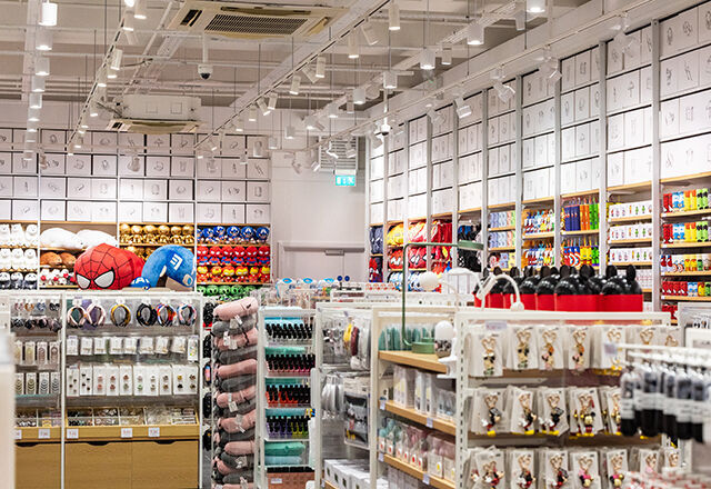 Inside a Miniso UK store