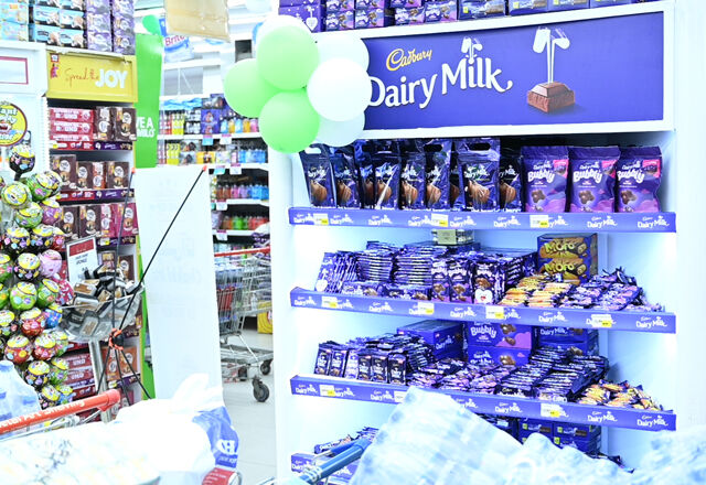 Chase Up grocery section