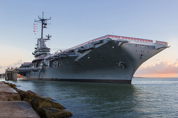Picture of the USS Lexington